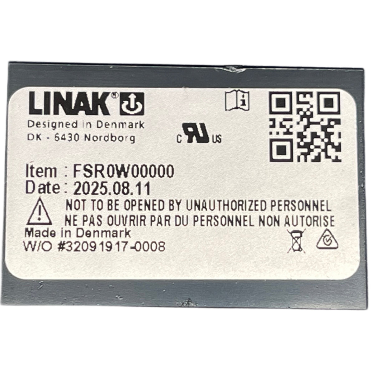 LINAK 2 Button Foot Switch - FSR0W00000