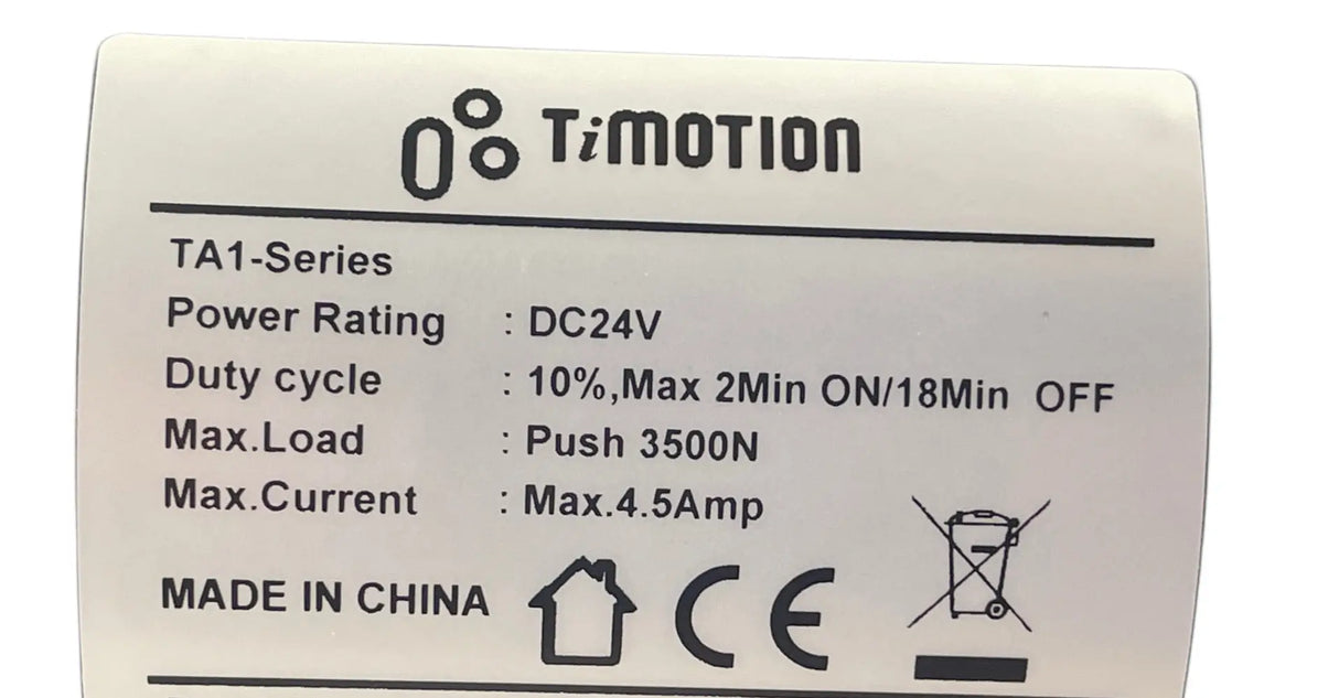 TiMotion TA1-1015-003 Actuator Couch Guard Aus