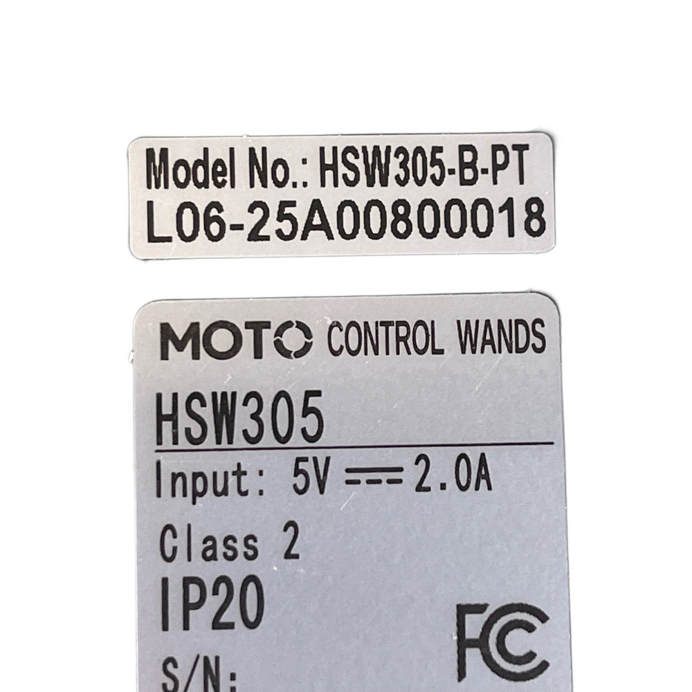 Theorem Remote Control Handset - HSW305-B-PT