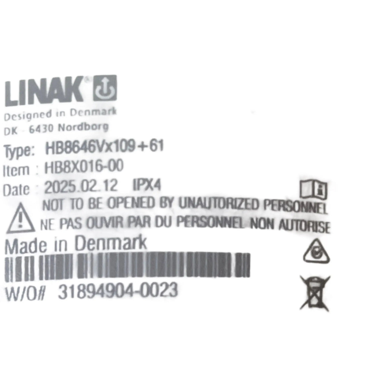 LINAK 10 Button Handset - HB8X016-00 Couch Guard Aus
