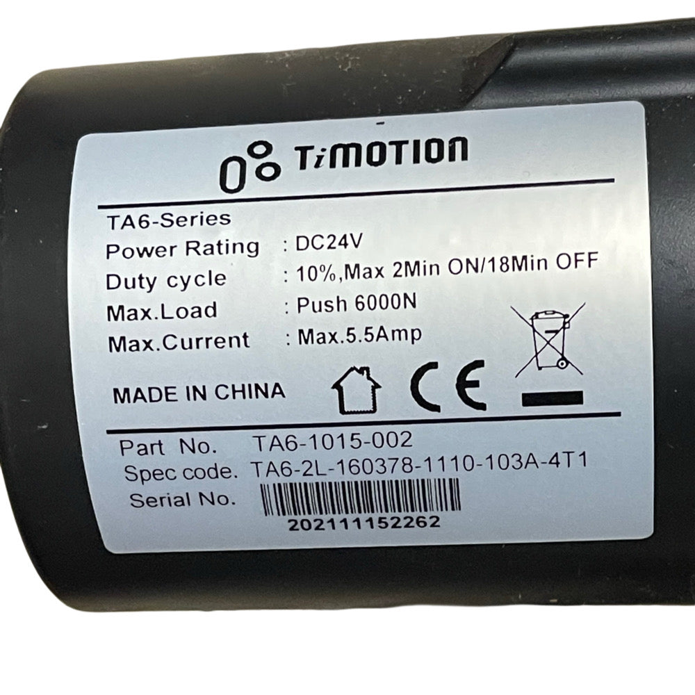 Genuine TiMotion TA6-1015-002 Lift Chair Actuator