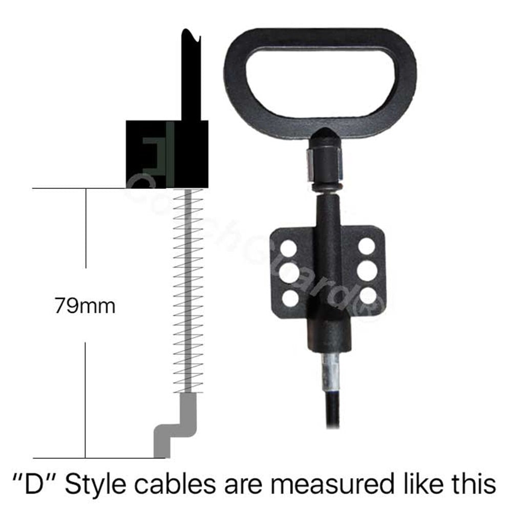 recliner parachute pull cable 79mm exposed