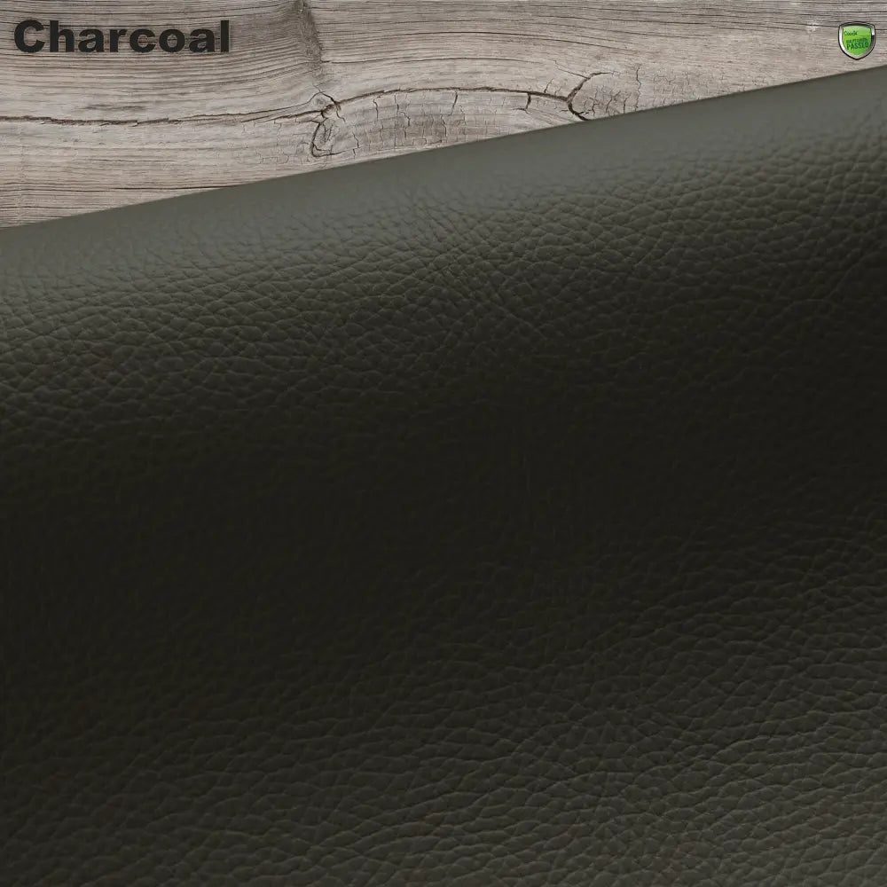 charcoal leather colour