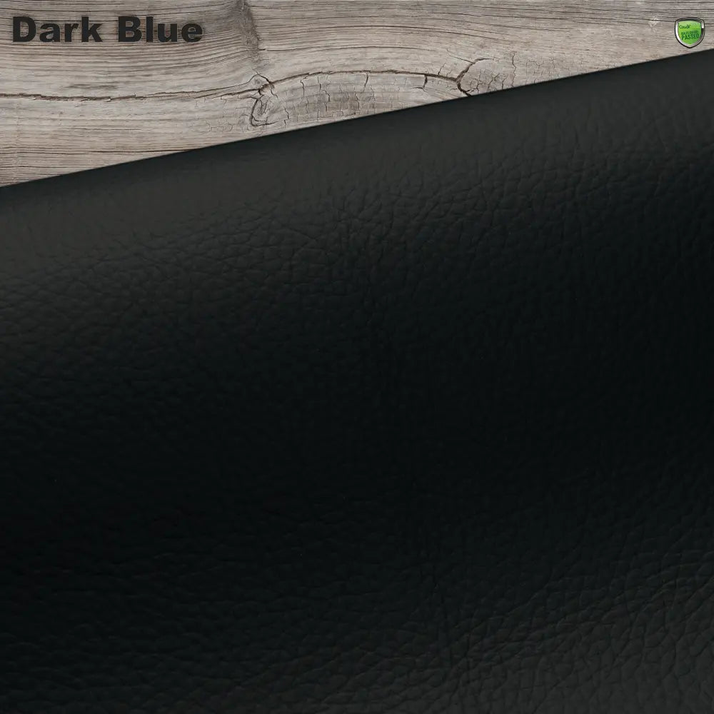 dark blue leather colour