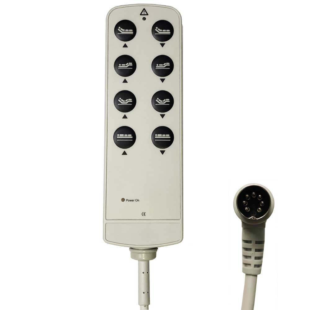 dewert handset 56125 7 pin plug