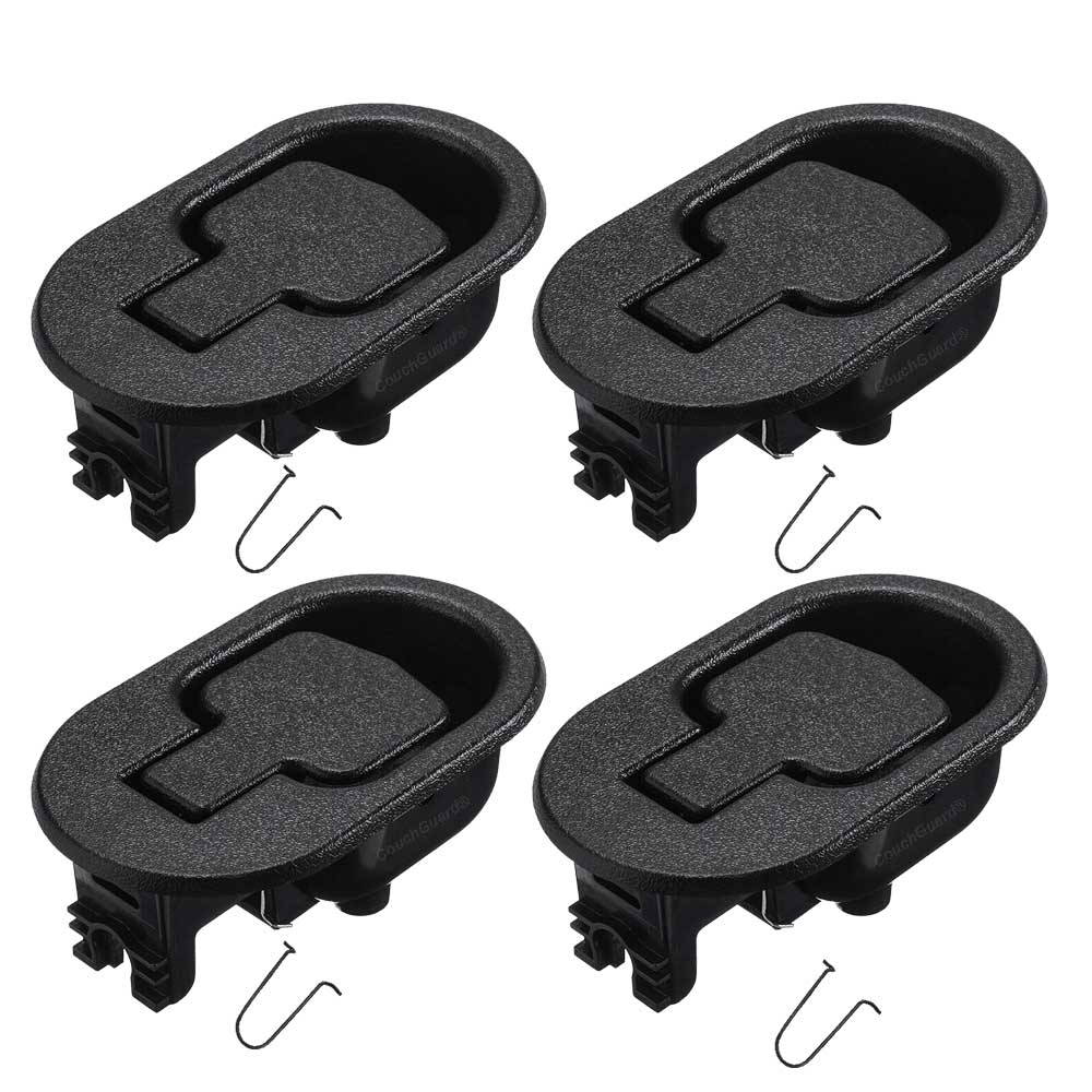 large oval recliner handle black