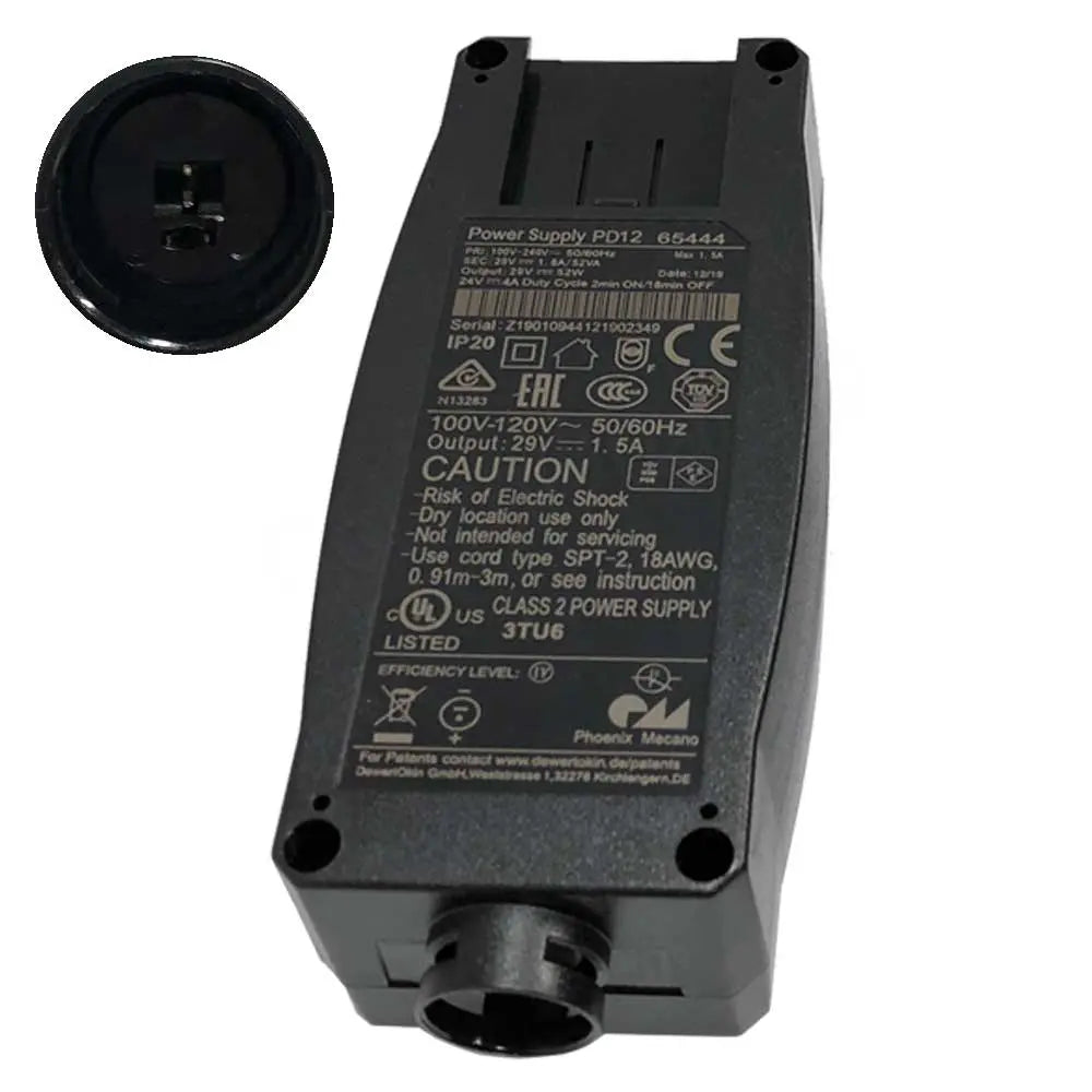 okin pd12 65444 power supply back view