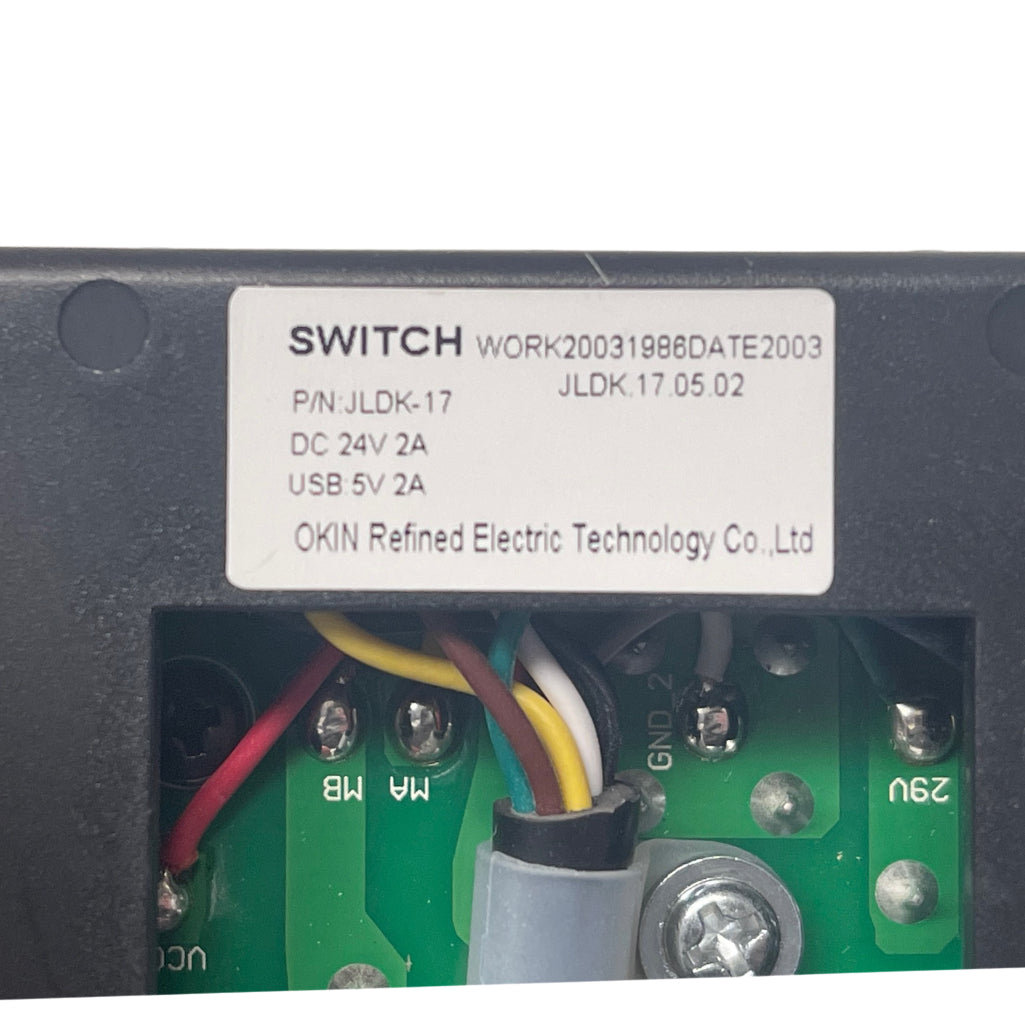 okin switch jldk.17.05.02 label