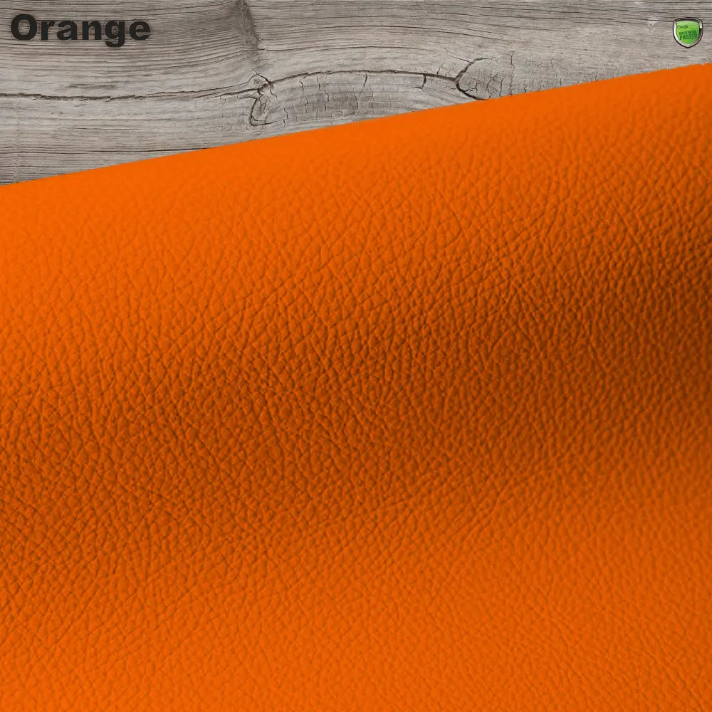 orange leather colour