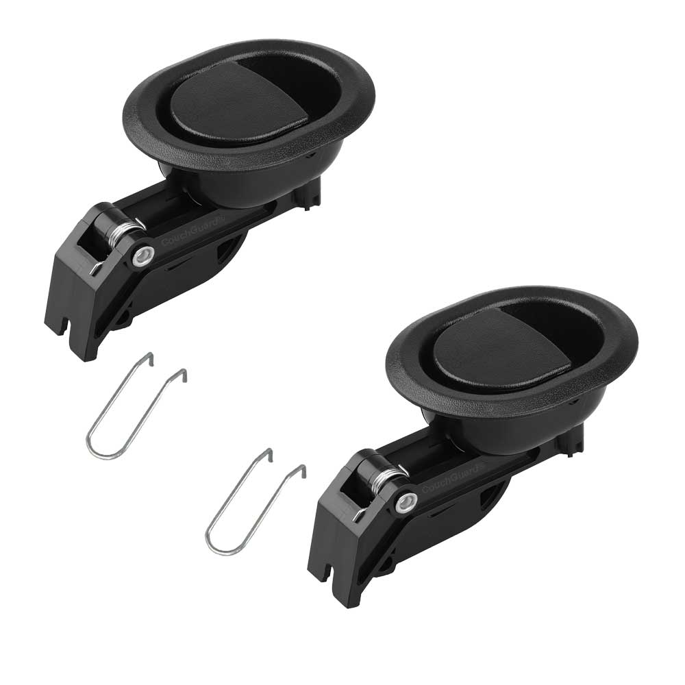 small oval recliner handle black