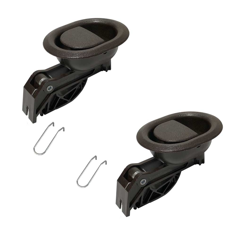 small oval recliner handle brown