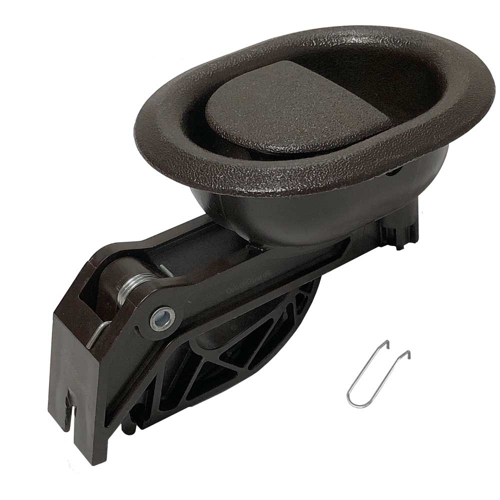 small oval recliner handle with clip