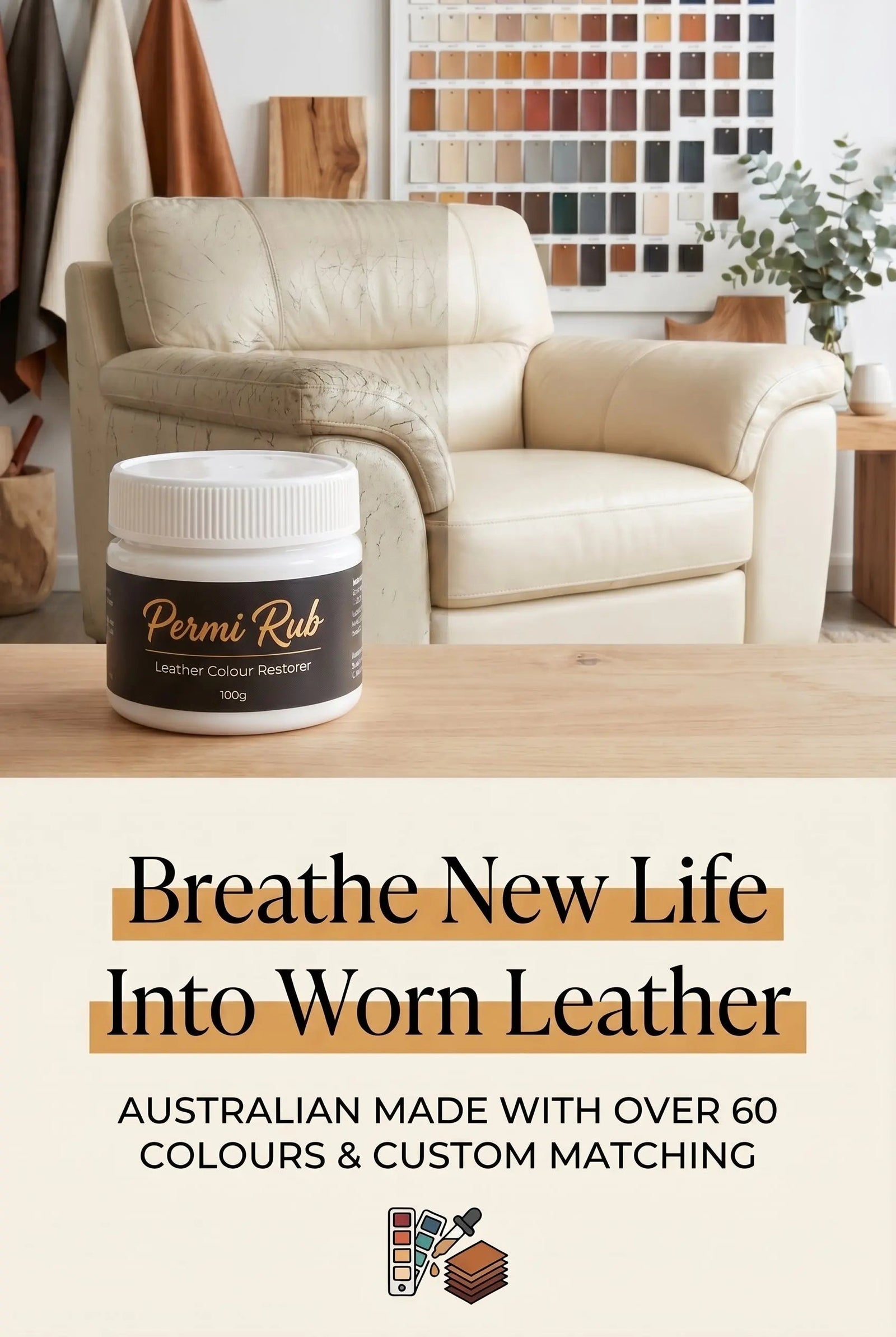 Leather Colour Restorer - Permi Rub
