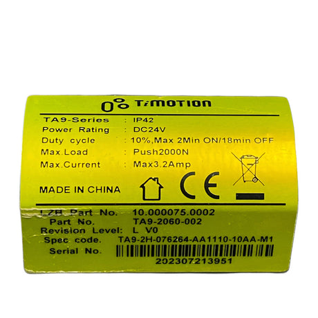 Genuine TiMotion TA9-2060-002 Lift Chair Actuator – Replaces TA4-2060-002