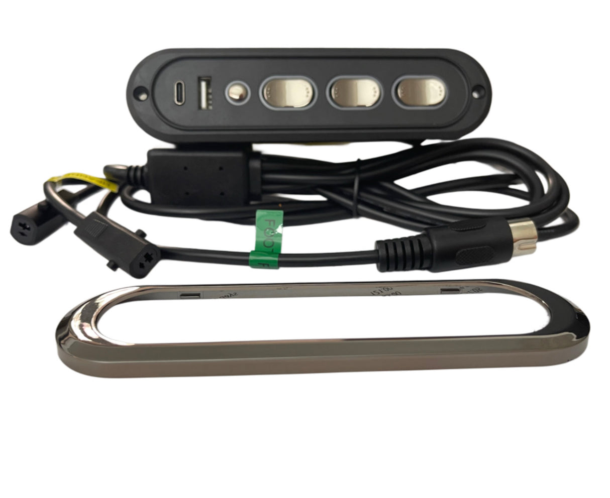 RMT 6 Button USB- USBC Power Recliner Switch RK23300587X000
