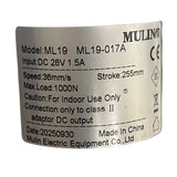 Mulin ML19-017A Recliner Actuator, 255mm Stroke