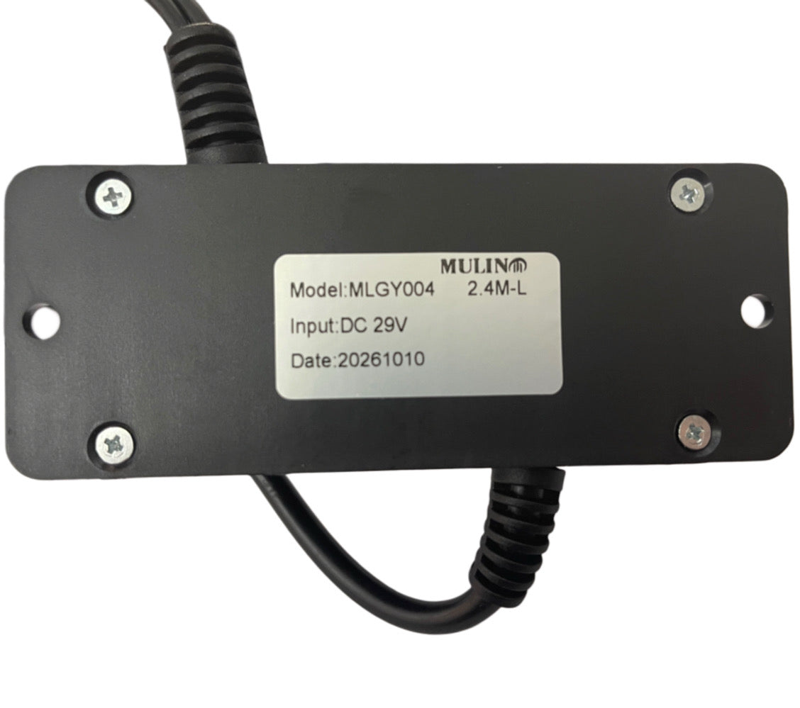 Mulin MLGY004 Chrome Two-Button Recliner Switch & Control Box