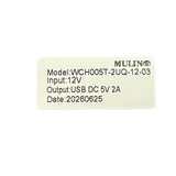 Mulin Wireless Charging Pad - WCH005T-2UQ-12-03