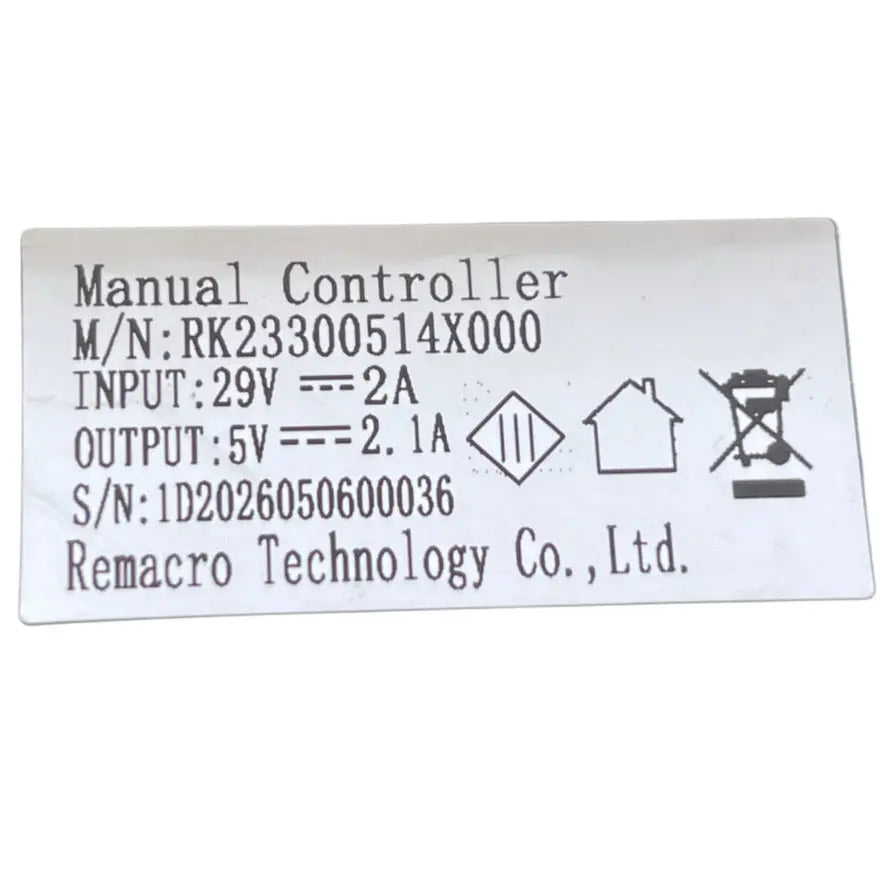 RMT 4 Button - USB Power Recliner Switch-RK23300514X000 Couch Guard Aus