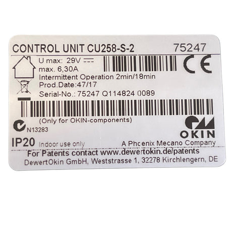 Okin  Control Box 75247