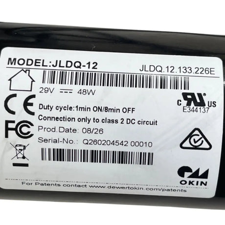 Okin  JLDQ.12.133.226C Actuator Couch Guard Aus