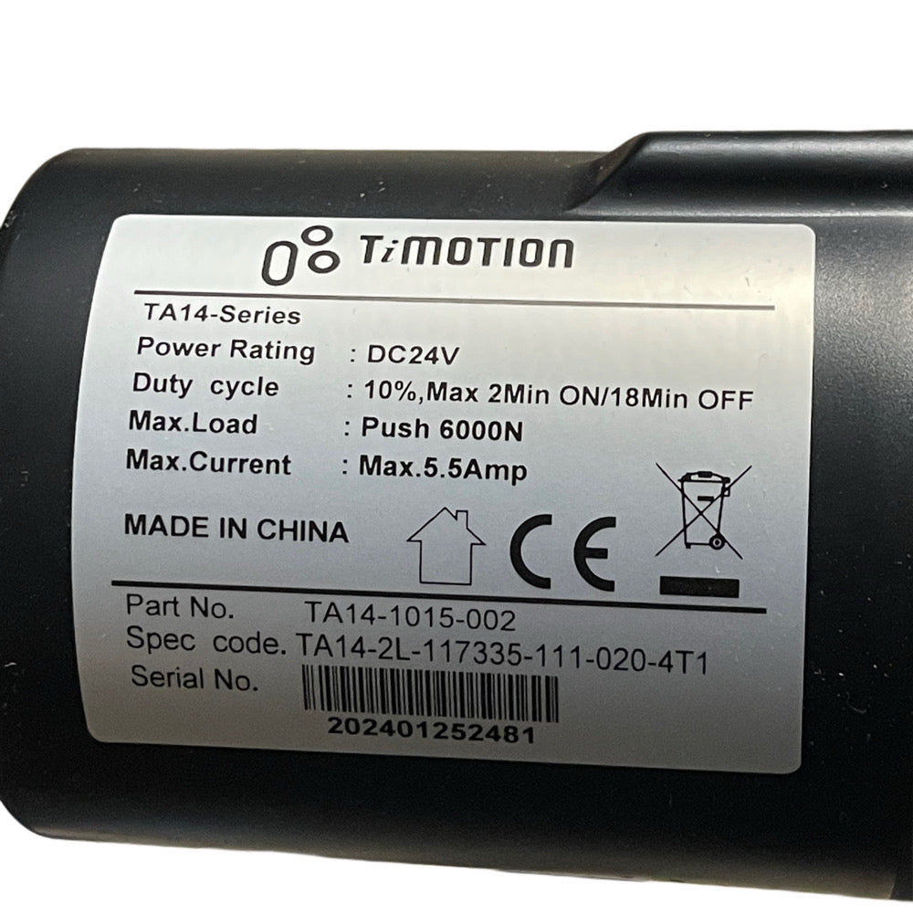 Genuine TiMotion TA14-1015-002 Lift Chair Actuator