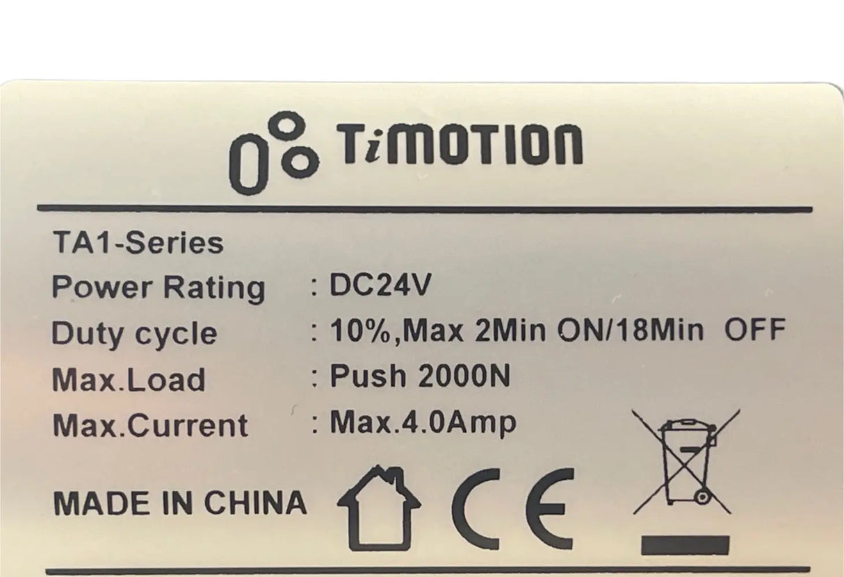 TiMotion TA1-1012-003 Actuator Couch Guard Aus