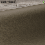dark taupe leather colour