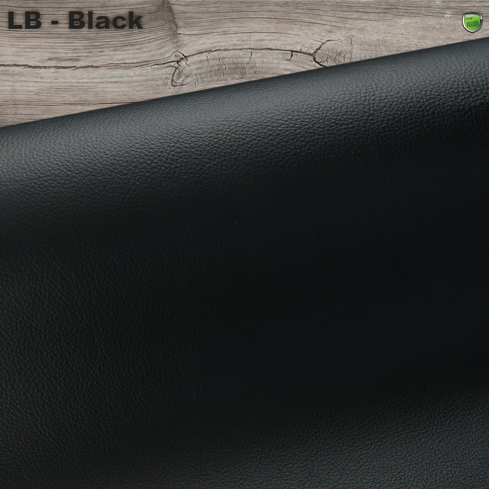 lb black leather colour