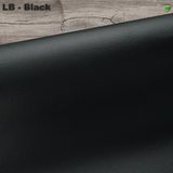 lb black leather colour