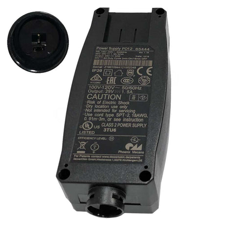 okin pd12 65444 power supply back view