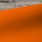 orange leather colour